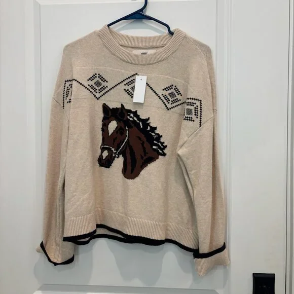 Loft Horse Sweater - Picture 2 of 4